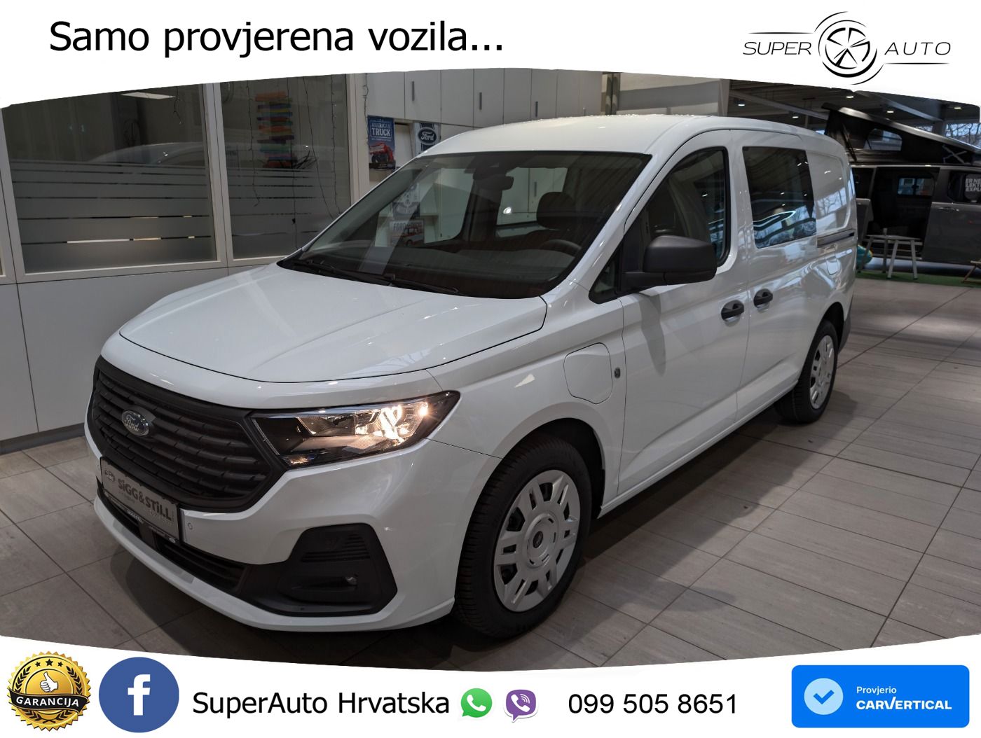 Ford Transit Connect FlexCab Trend L2 NAV*SHZ*PDC 102 KS