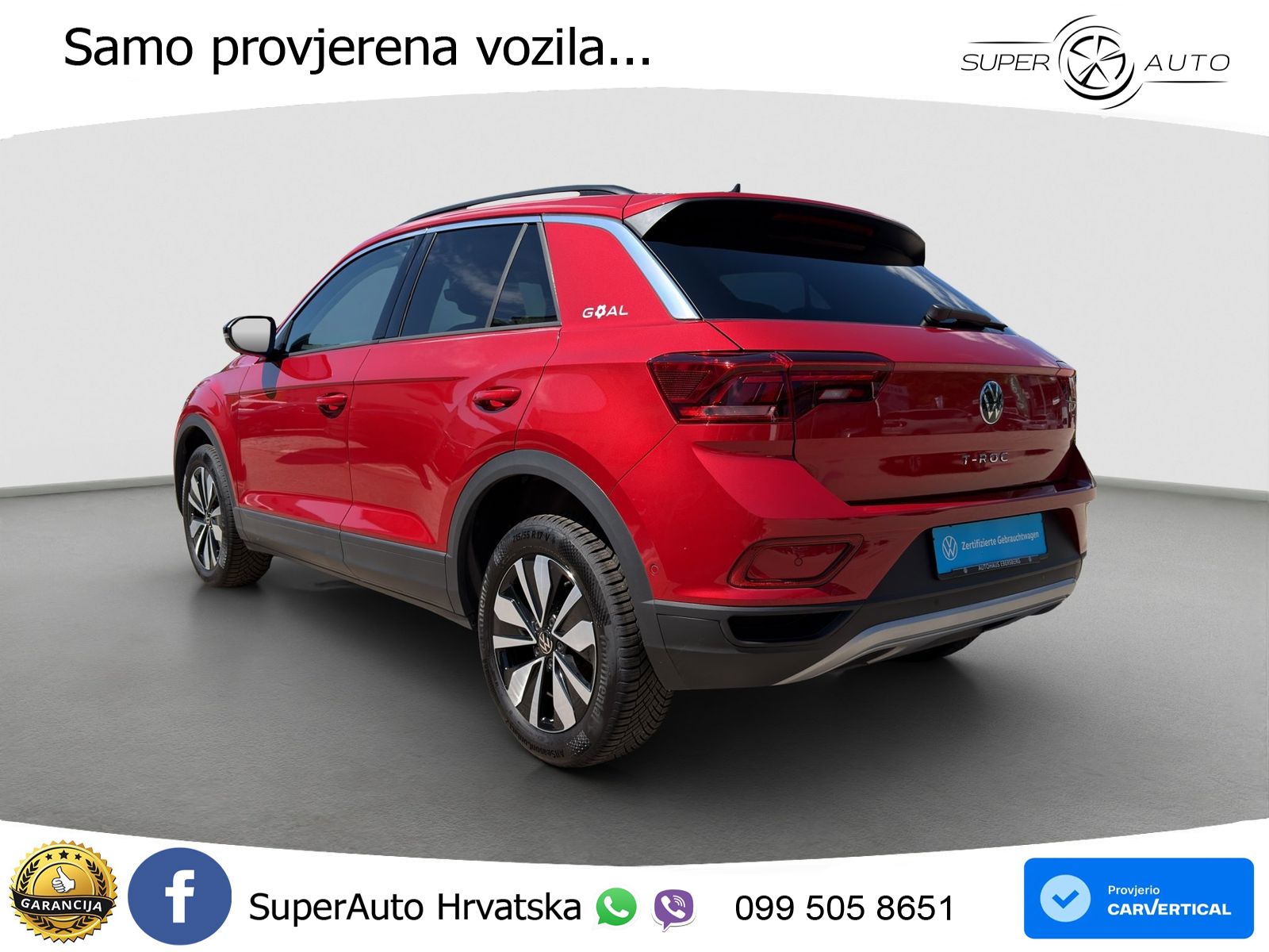 Volkswagen T-Roc I 1.5 TSI (150 KS) DSG LED+GR SJED+ACC