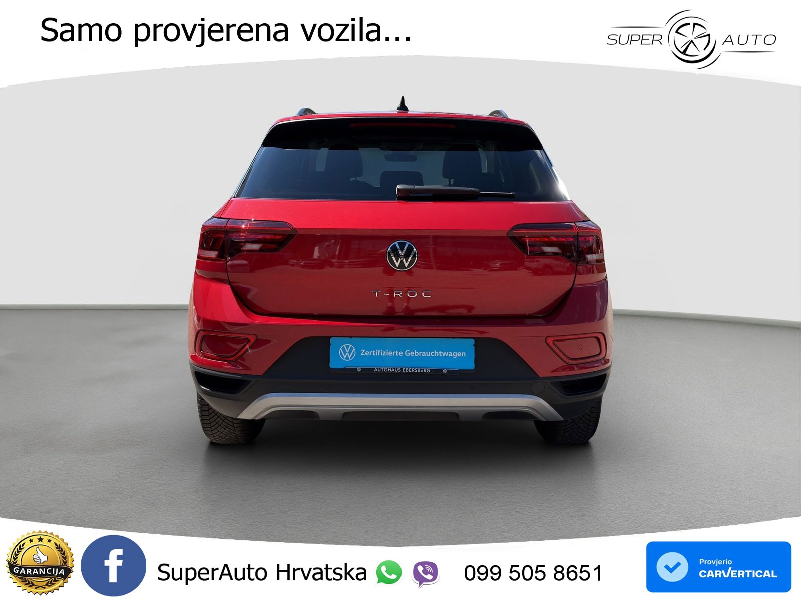 Volkswagen T-Roc I 1.5 TSI (150 KS) DSG LED+GR SJED+ACC