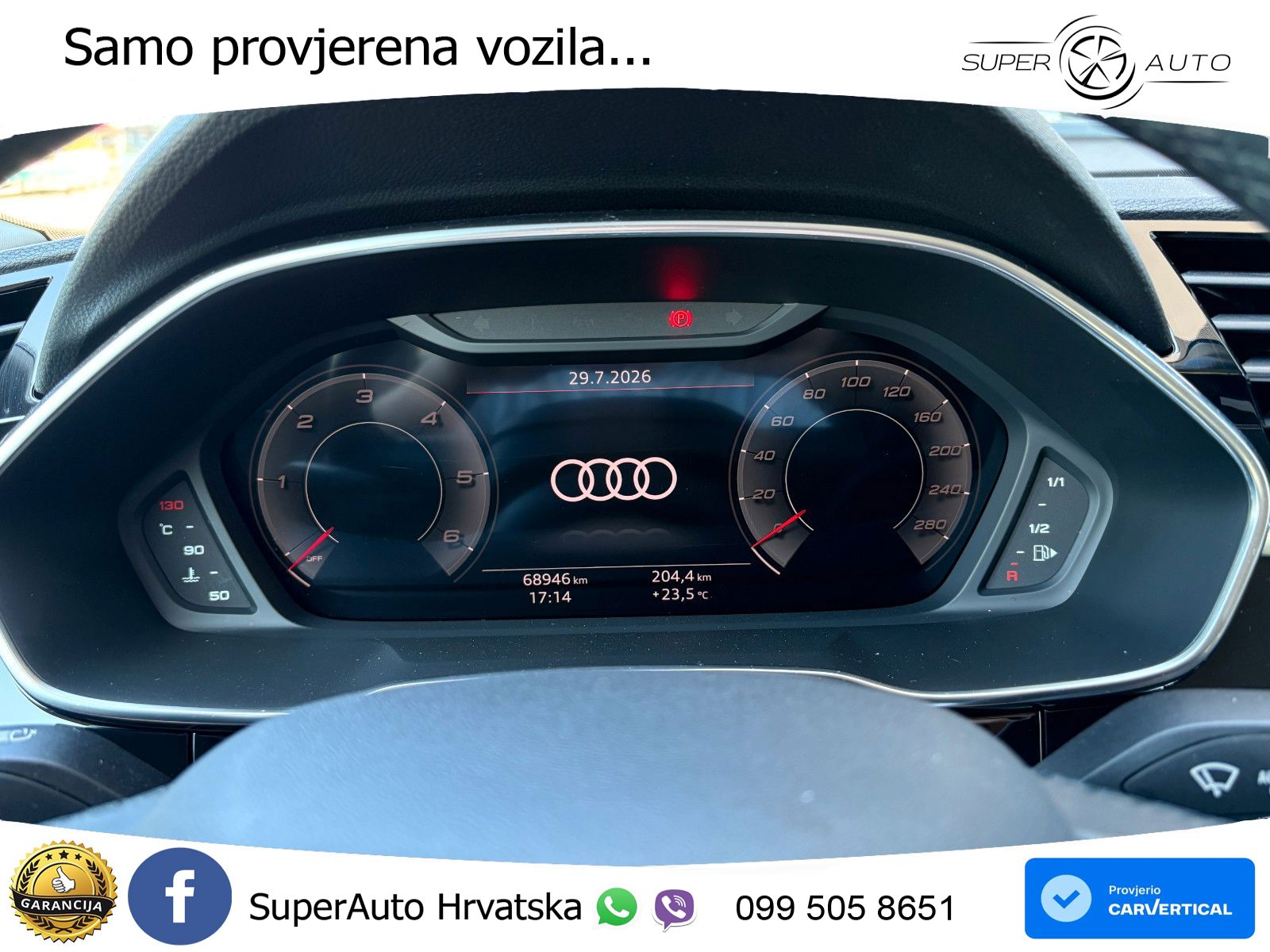 Audi Q3 Sportback 35 TDI (150 KS) quattro S tronic S line LED+GR SJED+ACC