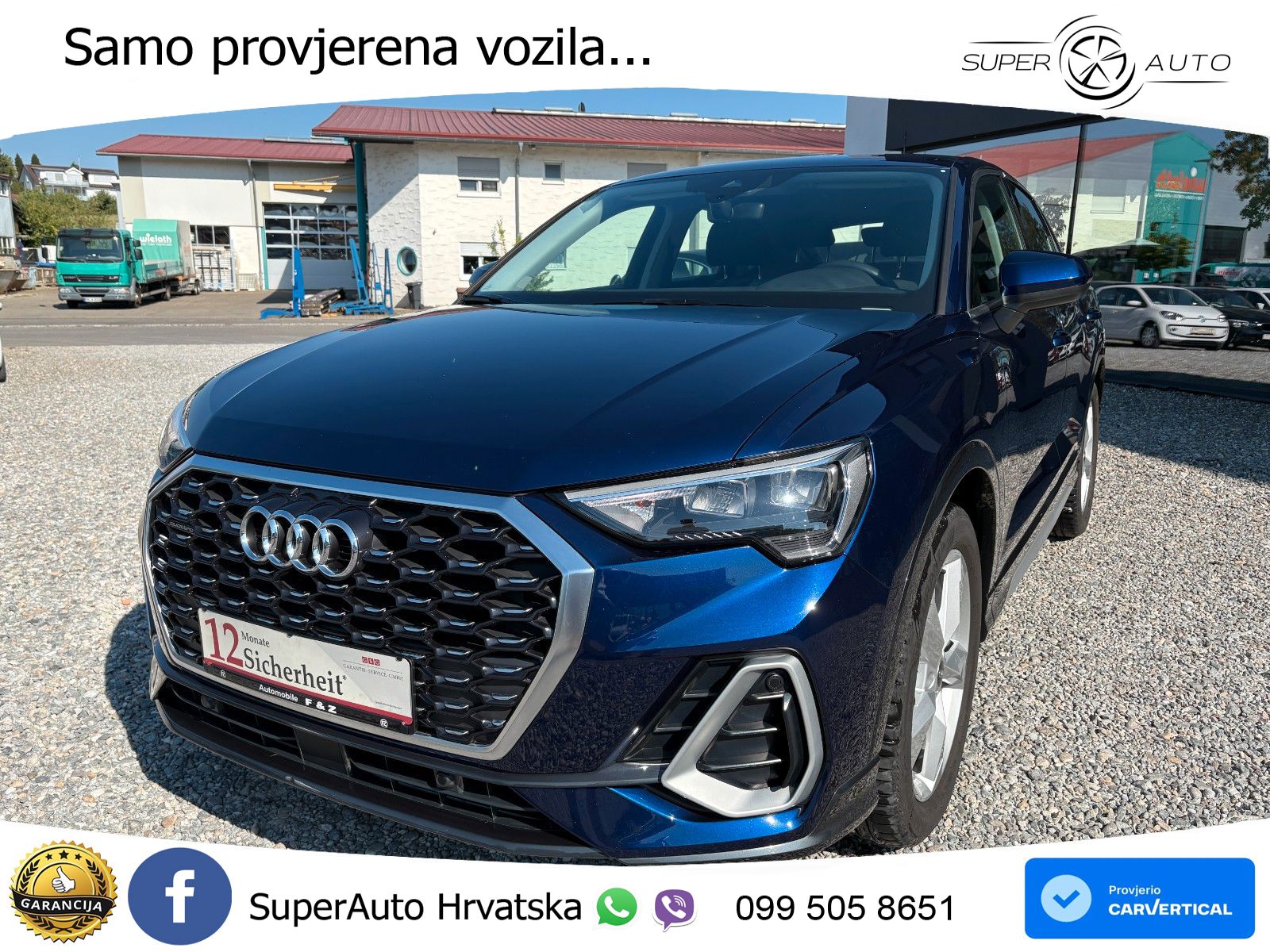 Audi Q3 Sportback 35 TDI (150 KS) quattro S tronic S line LED+GR SJED+ACC