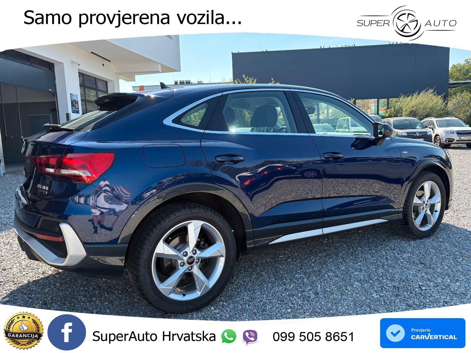 Audi Q3 Sportback 35 TDI (150 KS) quattro S tronic S line LED+GR SJED+ACC