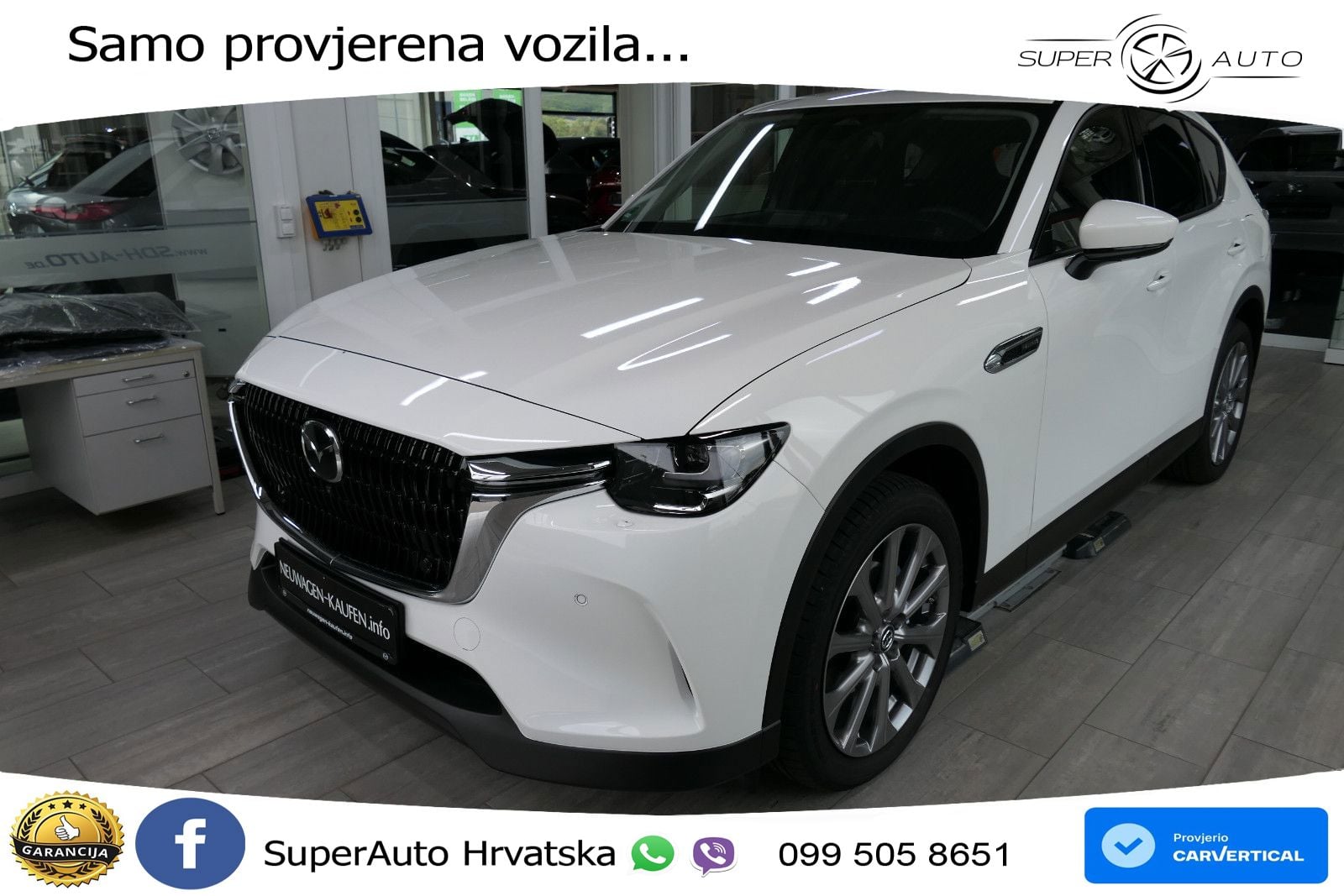Mazda CX-60 2.5 e-Skyactiv (328 KS) AWD Automatic LED+GR SJED+ACC