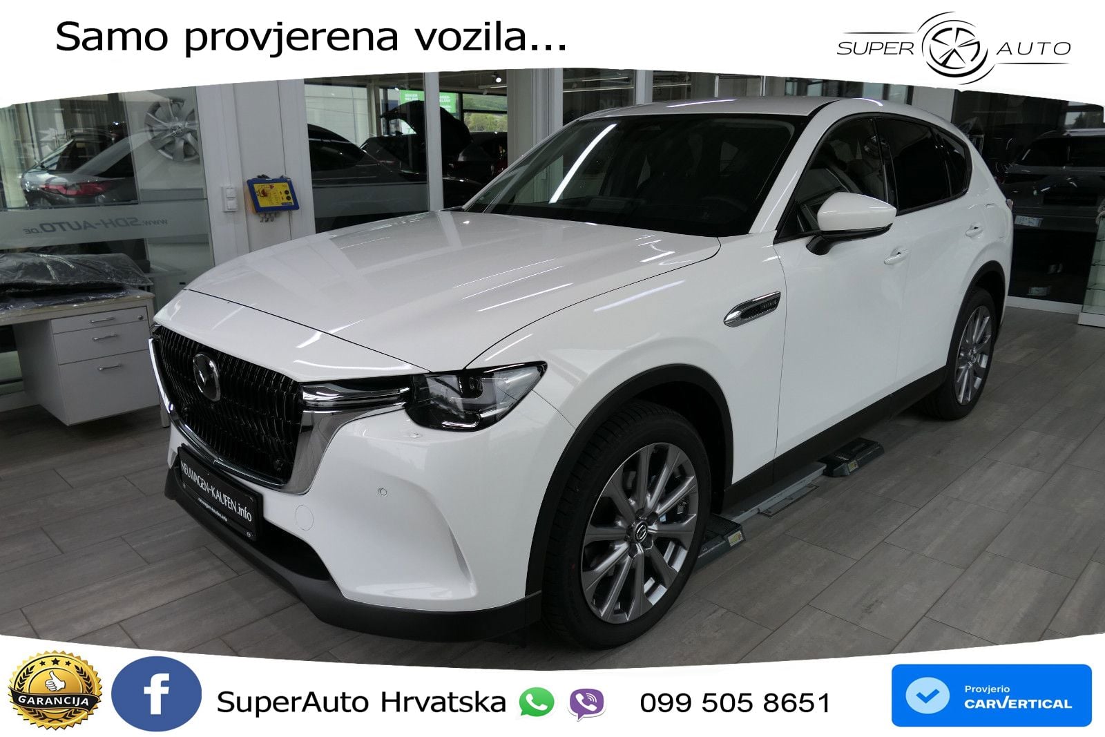 Mazda CX-60 2.5 e-Skyactiv (328 KS) AWD Automatic LED+GR SJED+ACC