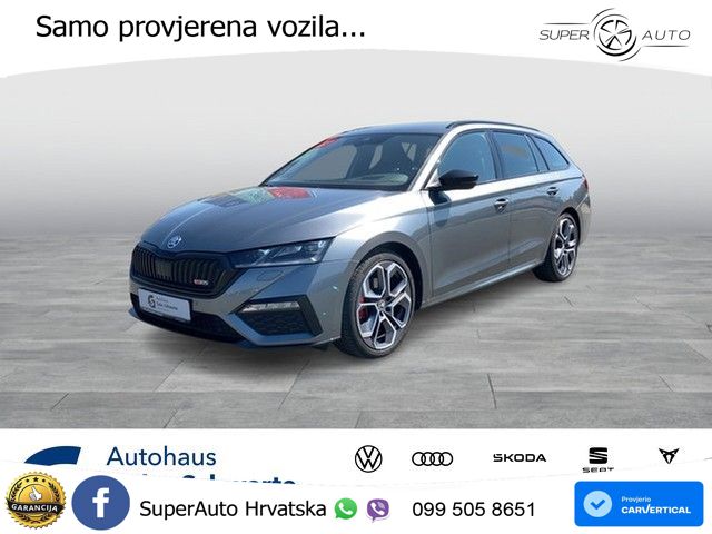 Škoda Octavia Combi RS 2.0 TDI (200 KS) 4x4 DSG LED+GR SJED+ACC