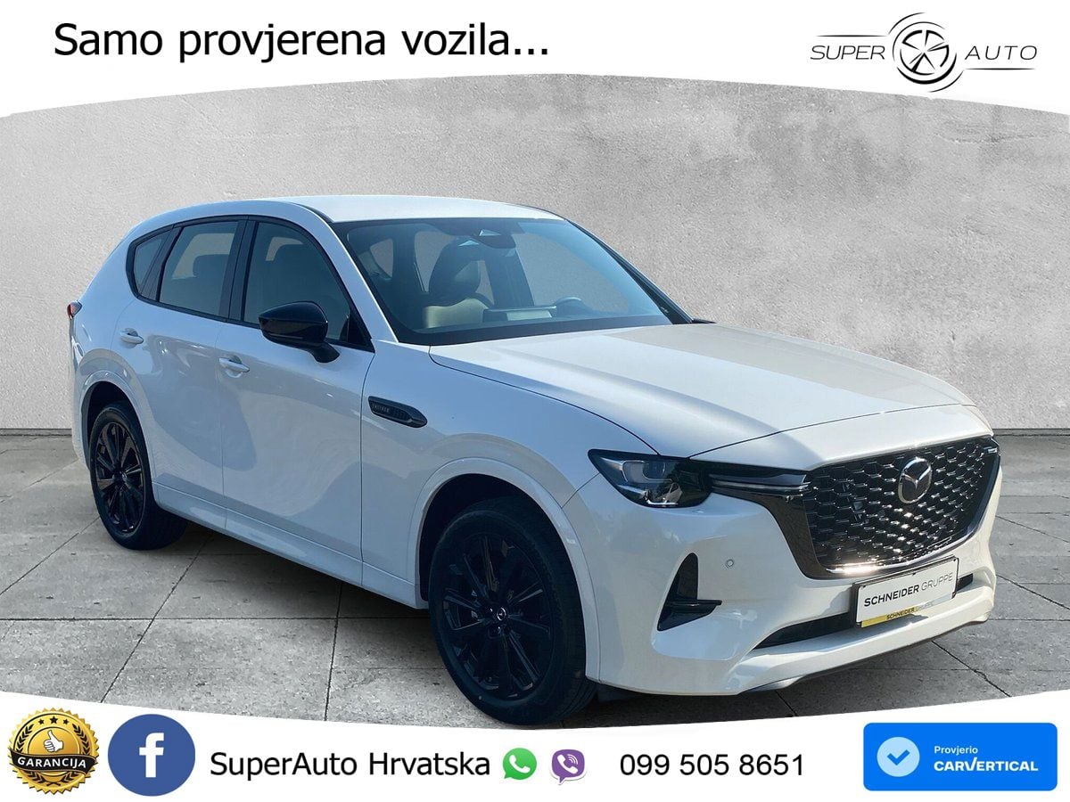 Mazda CX-60 3.3 e-Skyactiv D (200 KS) Automatic MATRIX+GR SJED+KAM