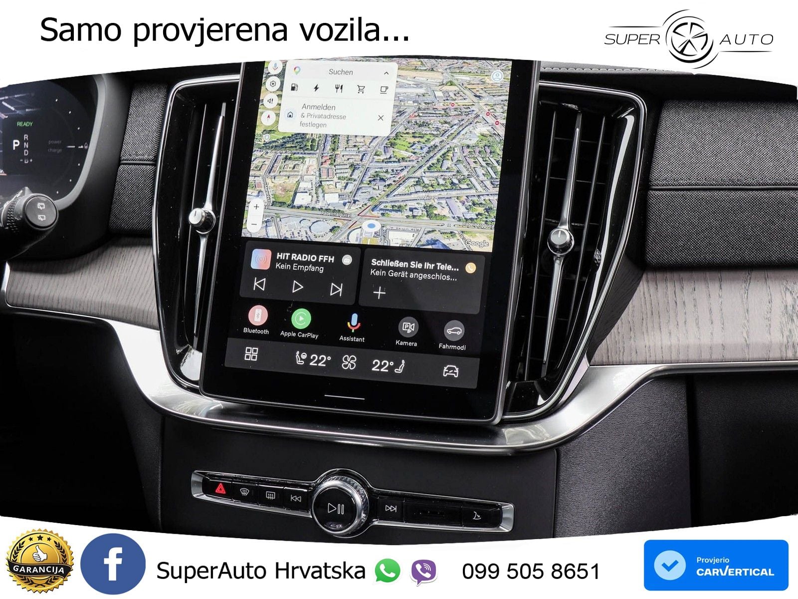 Volvo XC90 2.0 T8 AWD Automatic ZRAČNI+ACC+GR SJED+KAM+PANO