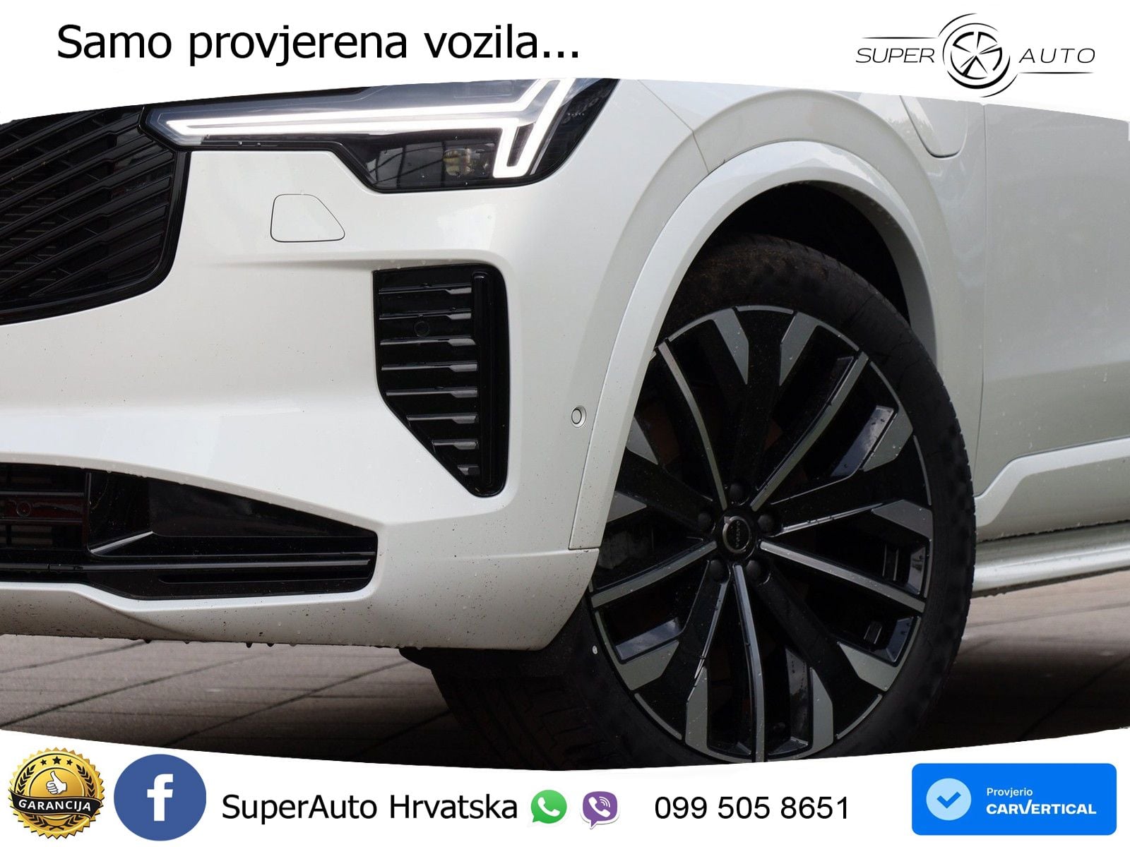 Volvo XC90 2.0 T8 AWD Automatic ZRAČNI+ACC+GR SJED+KAM+PANO