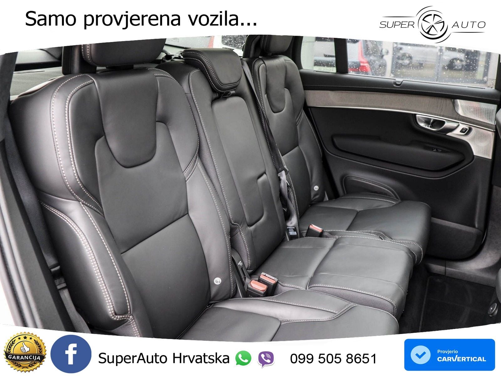 Volvo XC90 2.0 T8 AWD Automatic ZRAČNI+ACC+GR SJED+KAM+PANO