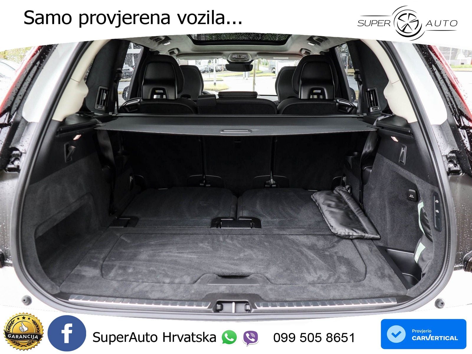 Volvo XC90 2.0 T8 AWD Automatic ZRAČNI+ACC+GR SJED+KAM+PANO