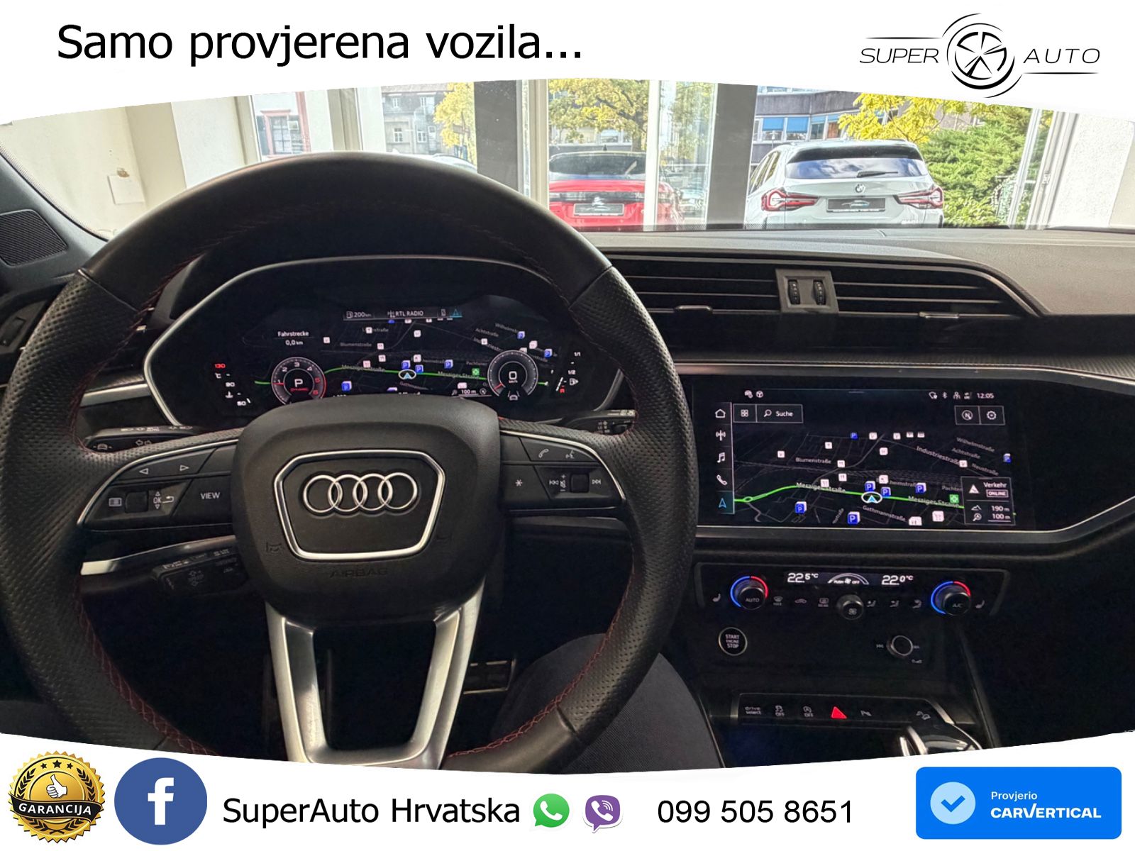 Audi Q3 Sportback 40 TDI (200 KS) quattro S tronic S line LED+GR SJED+ACC
