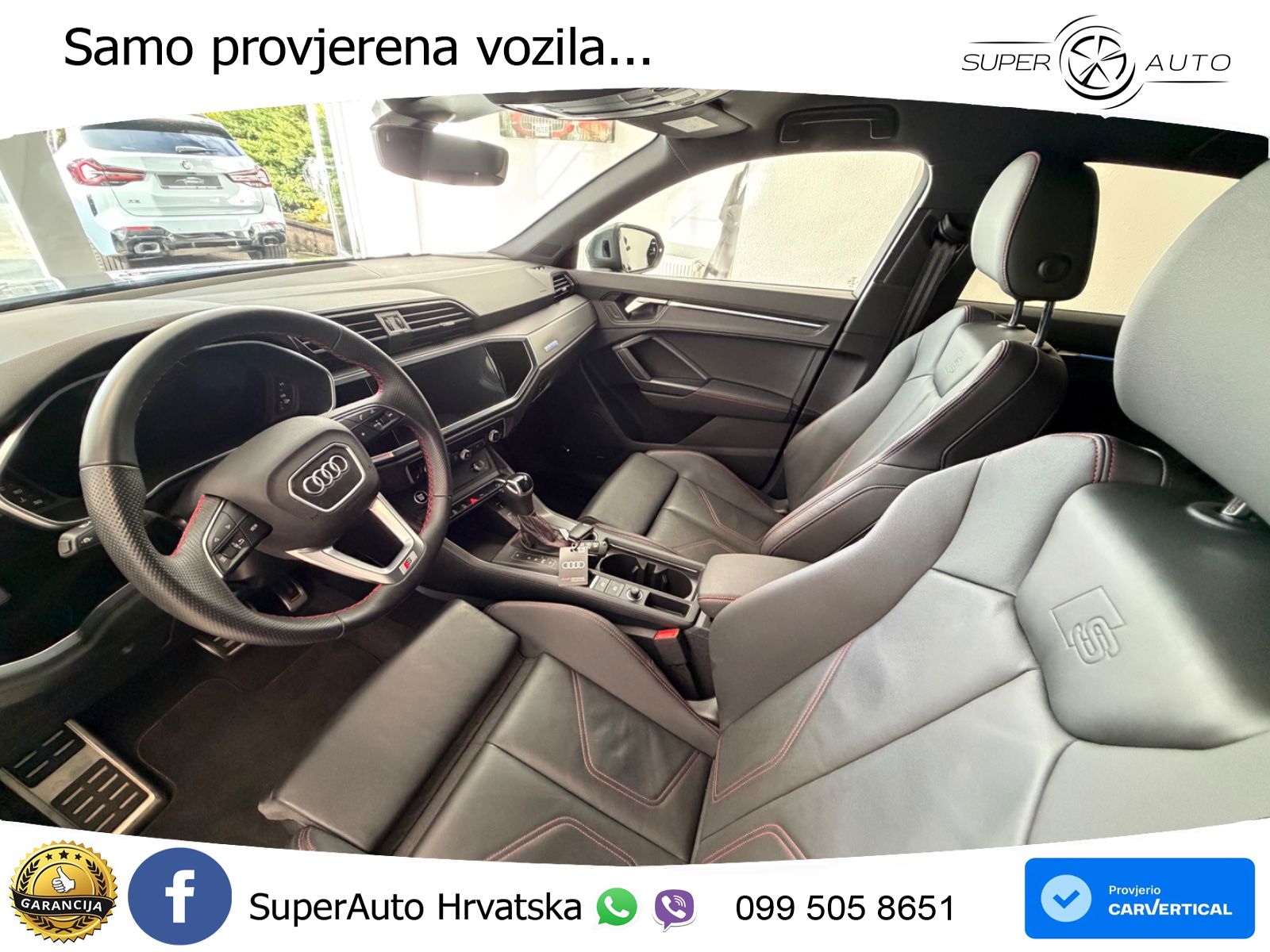 Audi Q3 Sportback 40 TDI (200 KS) quattro S tronic S line LED+GR SJED+ACC