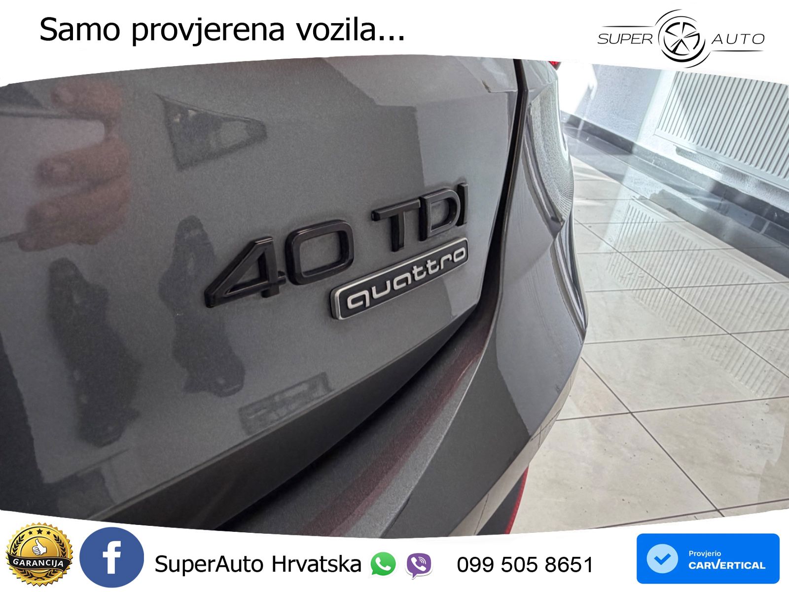 Audi Q3 Sportback 40 TDI (200 KS) quattro S tronic S line LED+GR SJED+ACC