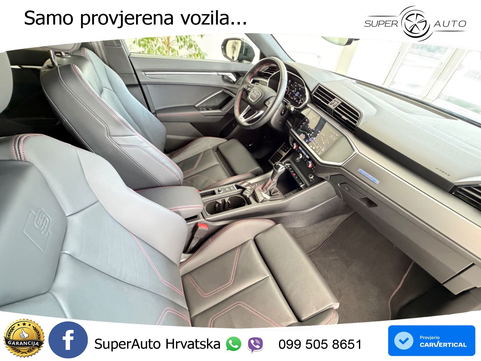 Audi Q3 Sportback 40 TDI (200 KS) quattro S tronic S line LED+GR SJED+ACC