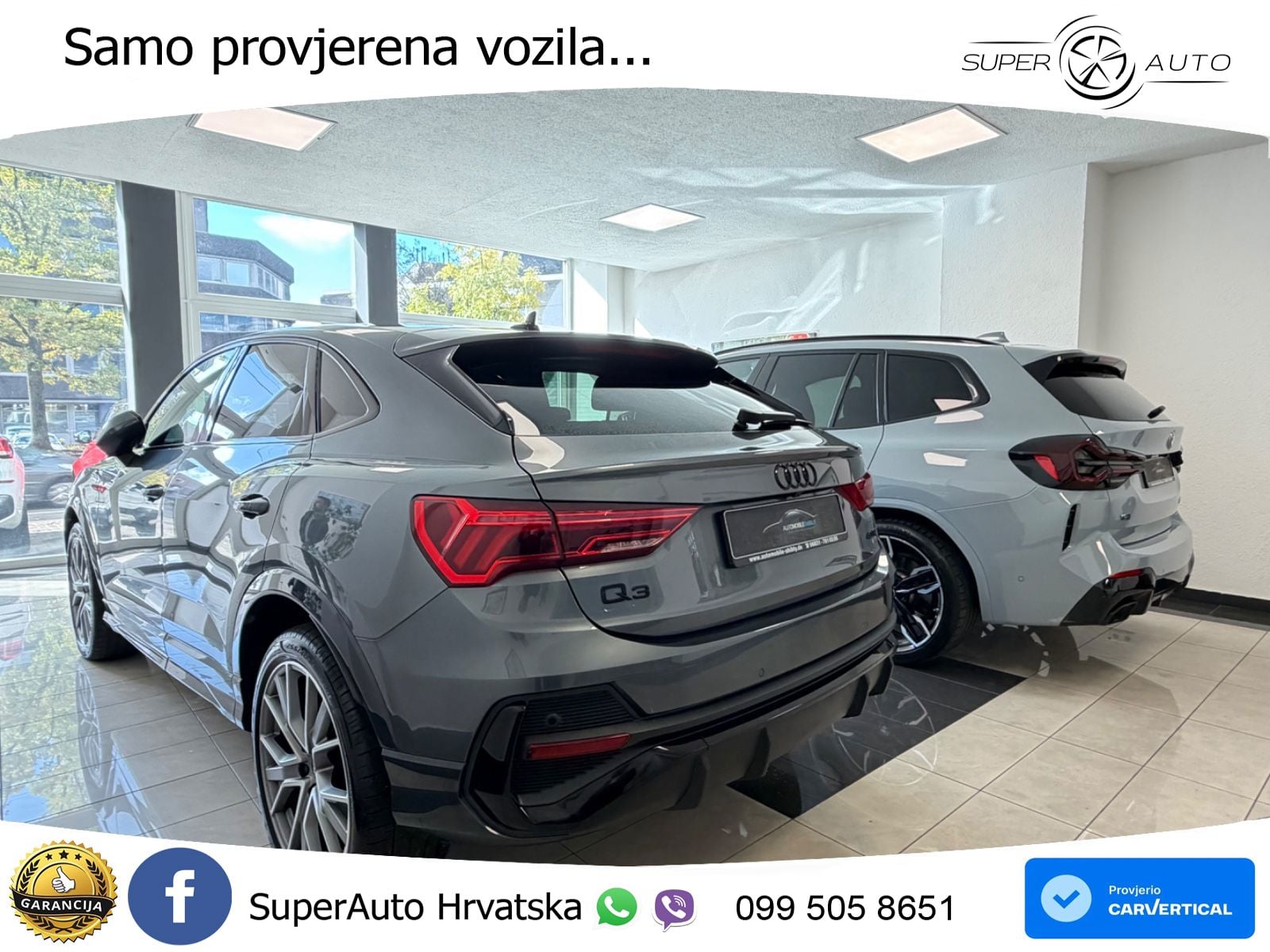 Audi Q3 Sportback 40 TDI (200 KS) quattro S tronic S line LED+GR SJED+ACC