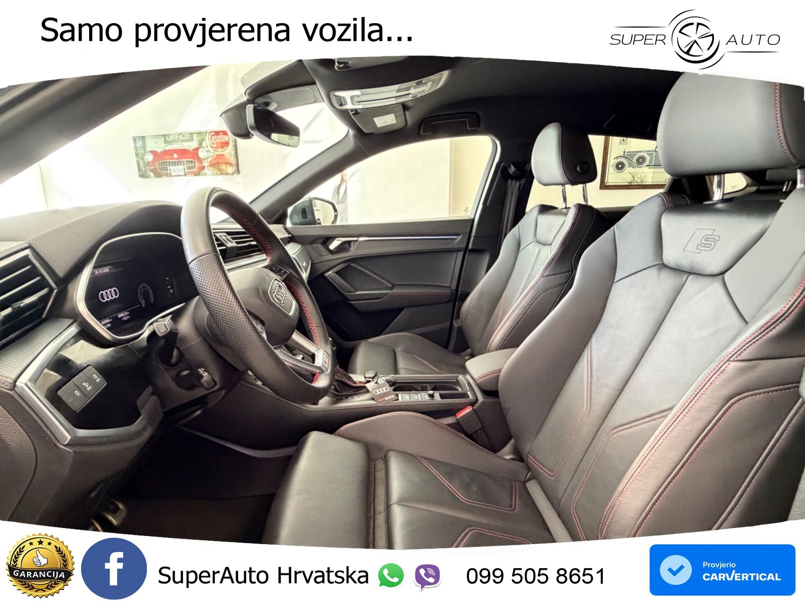 Audi Q3 Sportback 40 TDI (200 KS) quattro S tronic S line LED+GR SJED+ACC