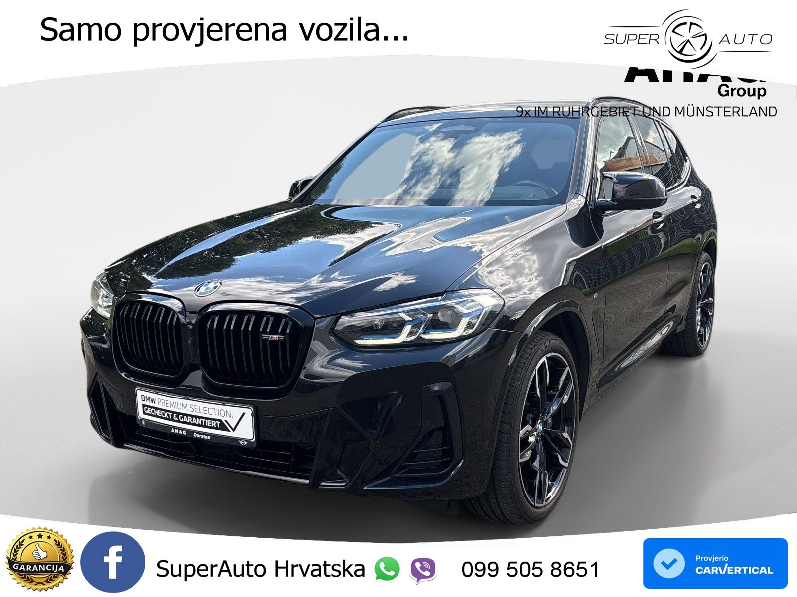 BMW X3 M40d xDrive Steptronic LED+GR SJED+ACC