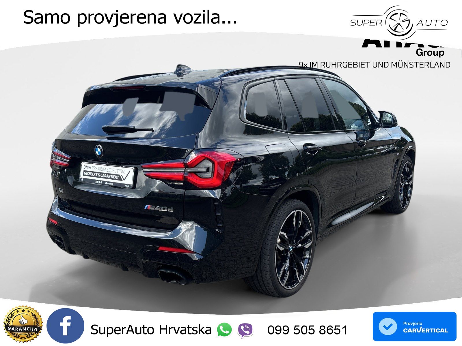 BMW X3 M40d xDrive Steptronic LED+GR SJED+ACC