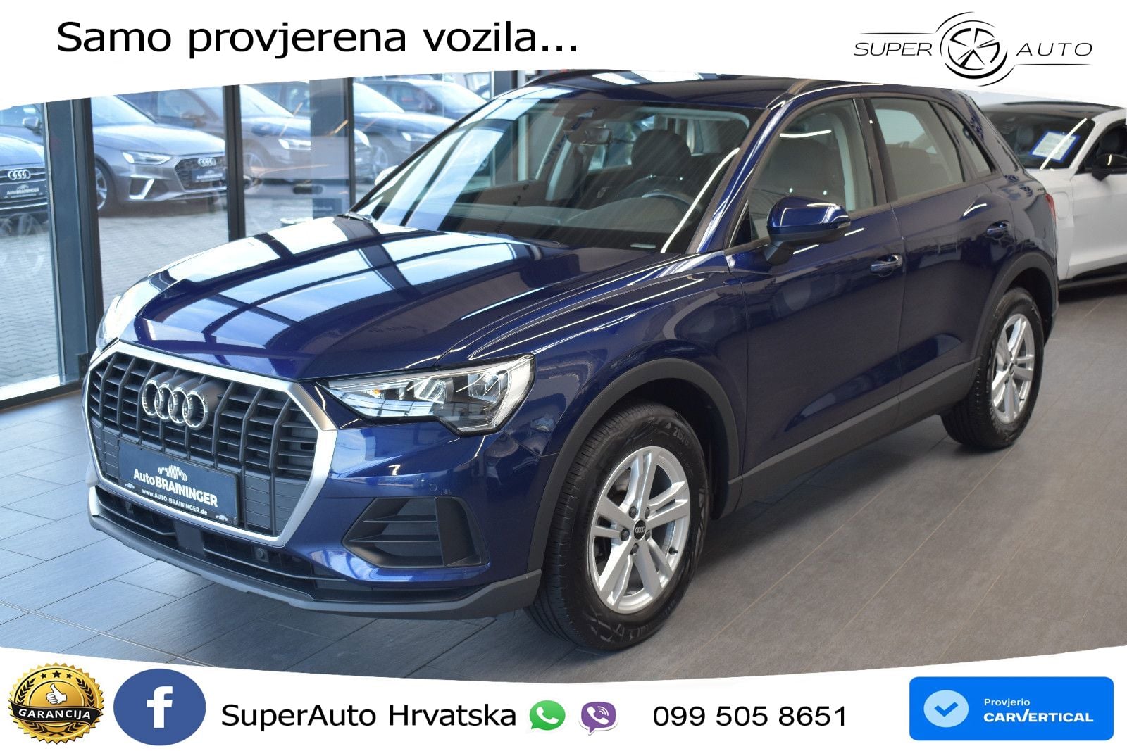 Audi Q3 35 TDI (150 KS) S tronic LED+GR SJED+ACC