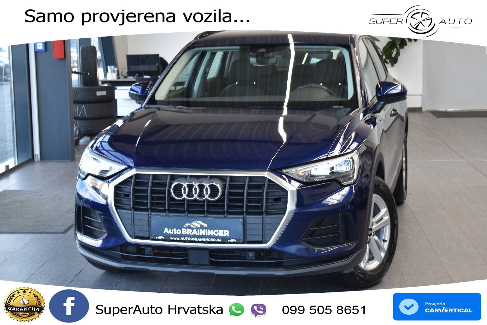 Audi Q3 35 TDI (150 KS) S tronic LED+GR SJED+ACC