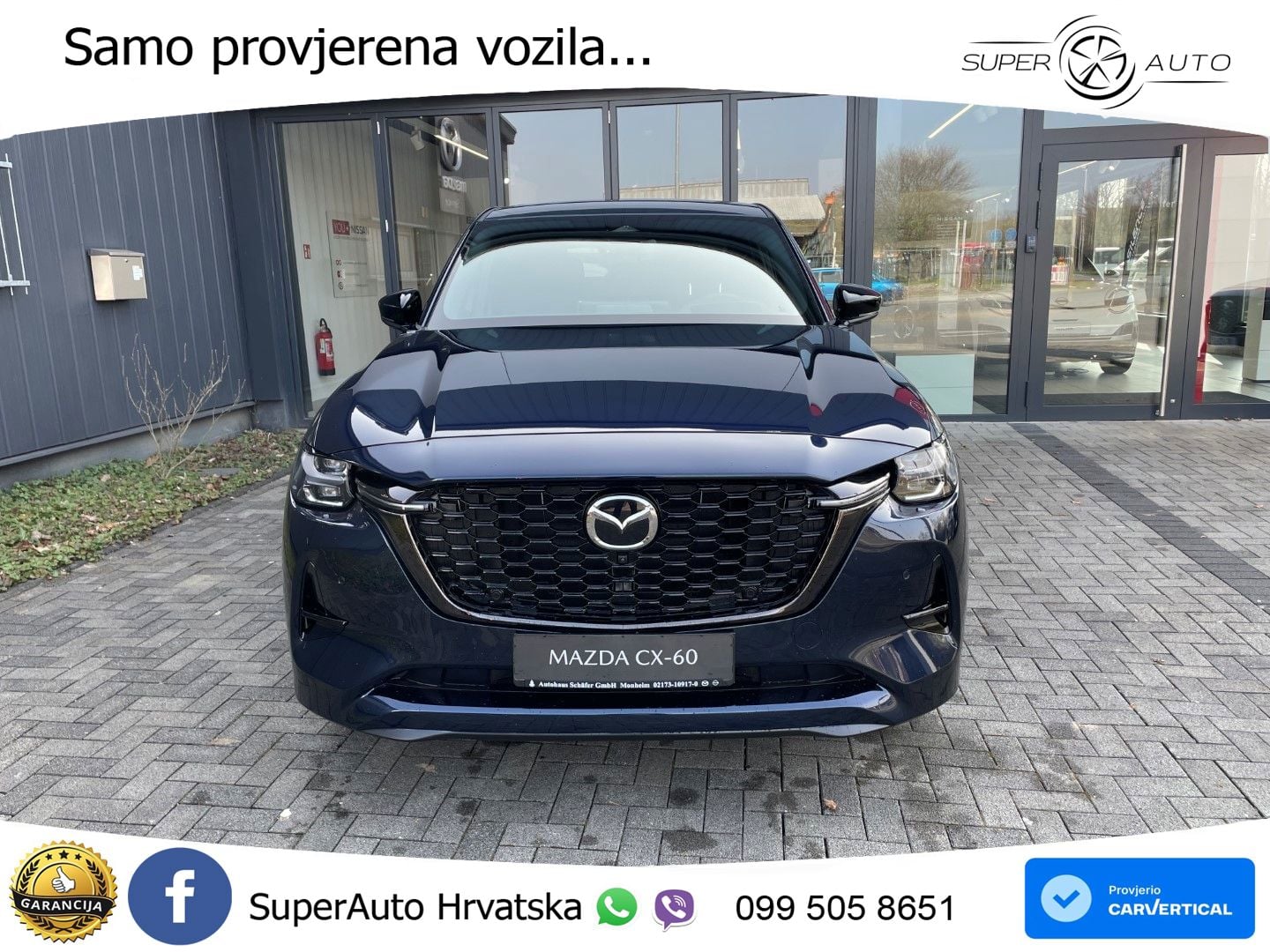 Mazda CX-60 3.3 e-Skyactiv D (254 KS) AWD Automatic LED+GR SJED+ACC