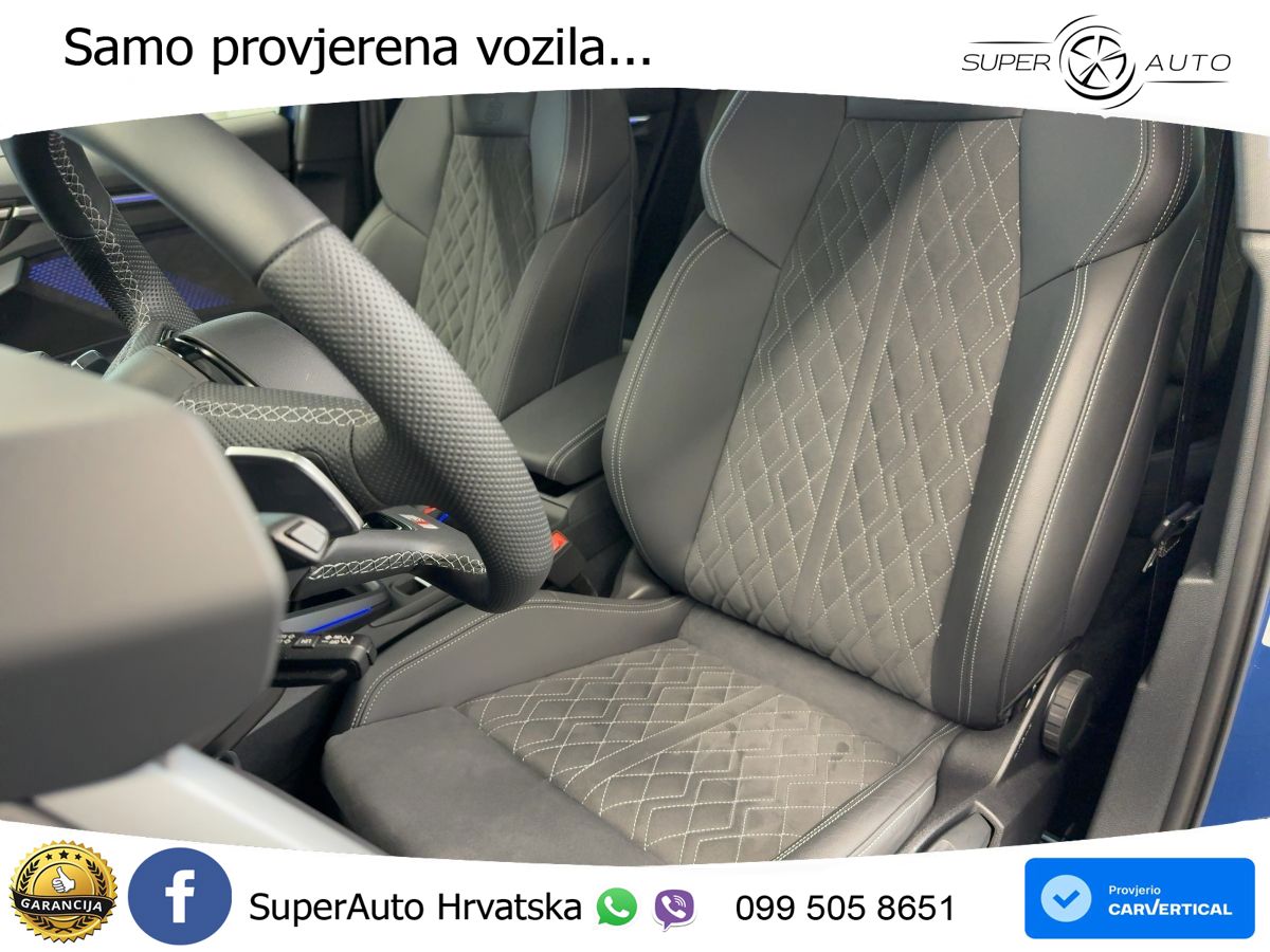 Audi S3 Limuzina 2.0 TFSI (333 KS) quattro S tronic MATRIX+GR SJED+KAM