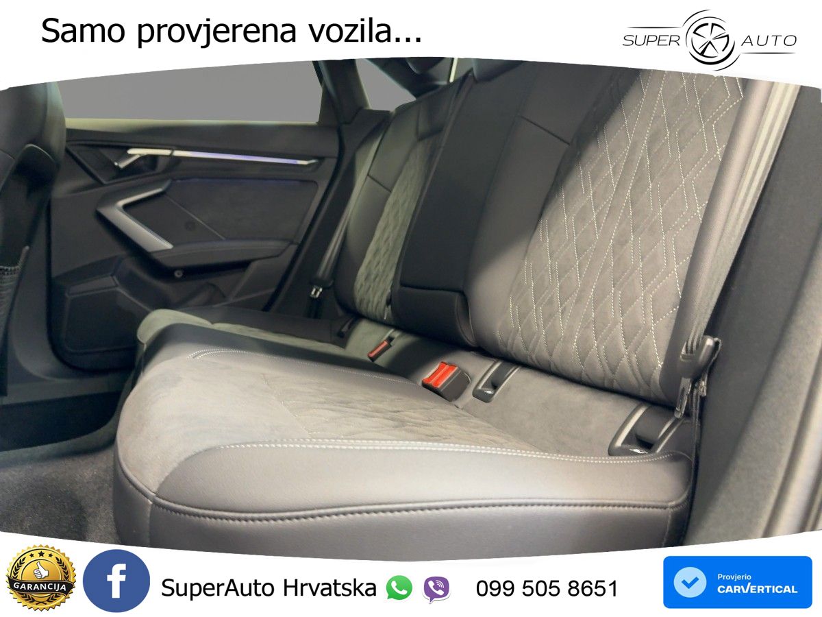 Audi S3 Limuzina 2.0 TFSI (333 KS) quattro S tronic MATRIX+GR SJED+KAM