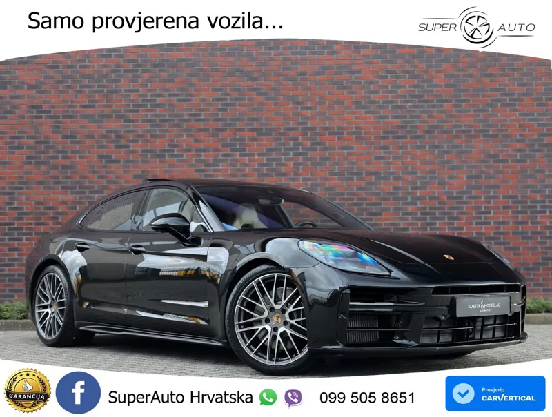 Porsche Panamera 4 2.9 V6 (470 KS) E-Hybrid PDK ACC+HEAD+4xGR SJED+360+PANO