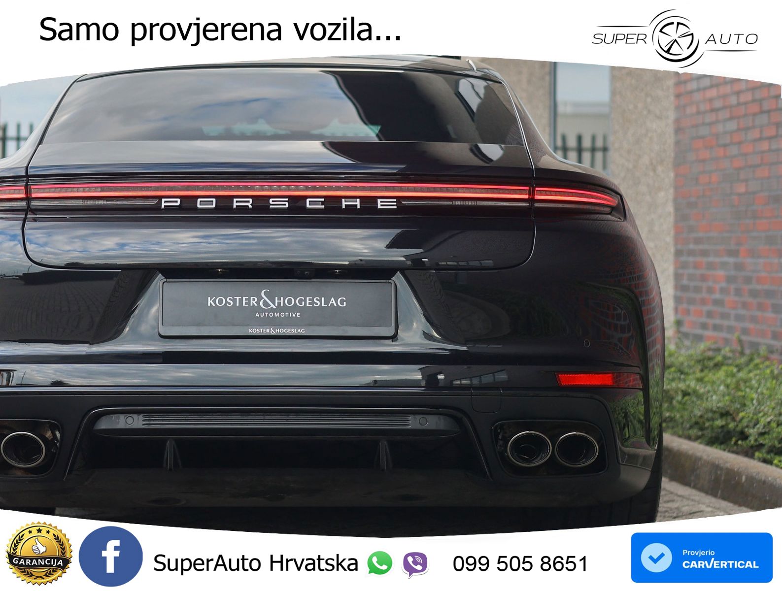 Porsche Panamera 4 2.9 V6 (470 KS) E-Hybrid PDK ACC+HEAD+4xGR SJED+360+PANO