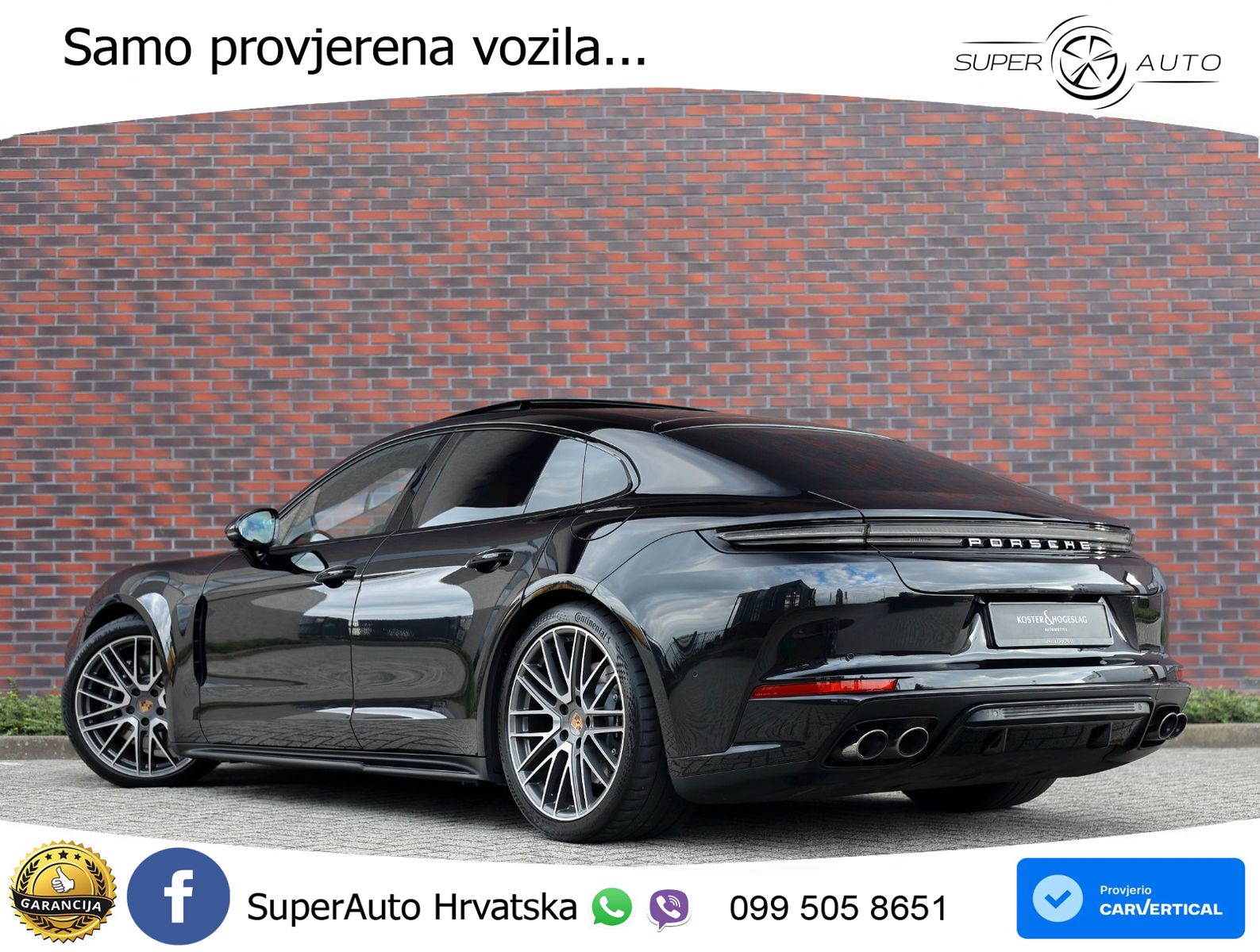 Porsche Panamera 4 2.9 V6 (470 KS) E-Hybrid PDK ACC+HEAD+4xGR SJED+360+PANO
