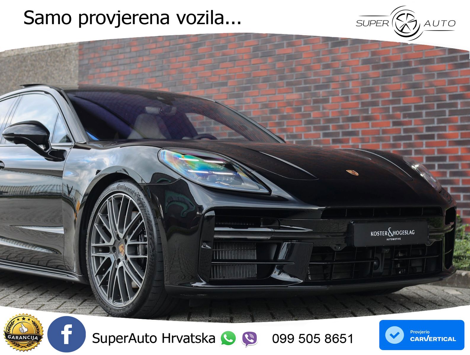 Porsche Panamera 4 2.9 V6 (470 KS) E-Hybrid PDK ACC+HEAD+4xGR SJED+360+PANO