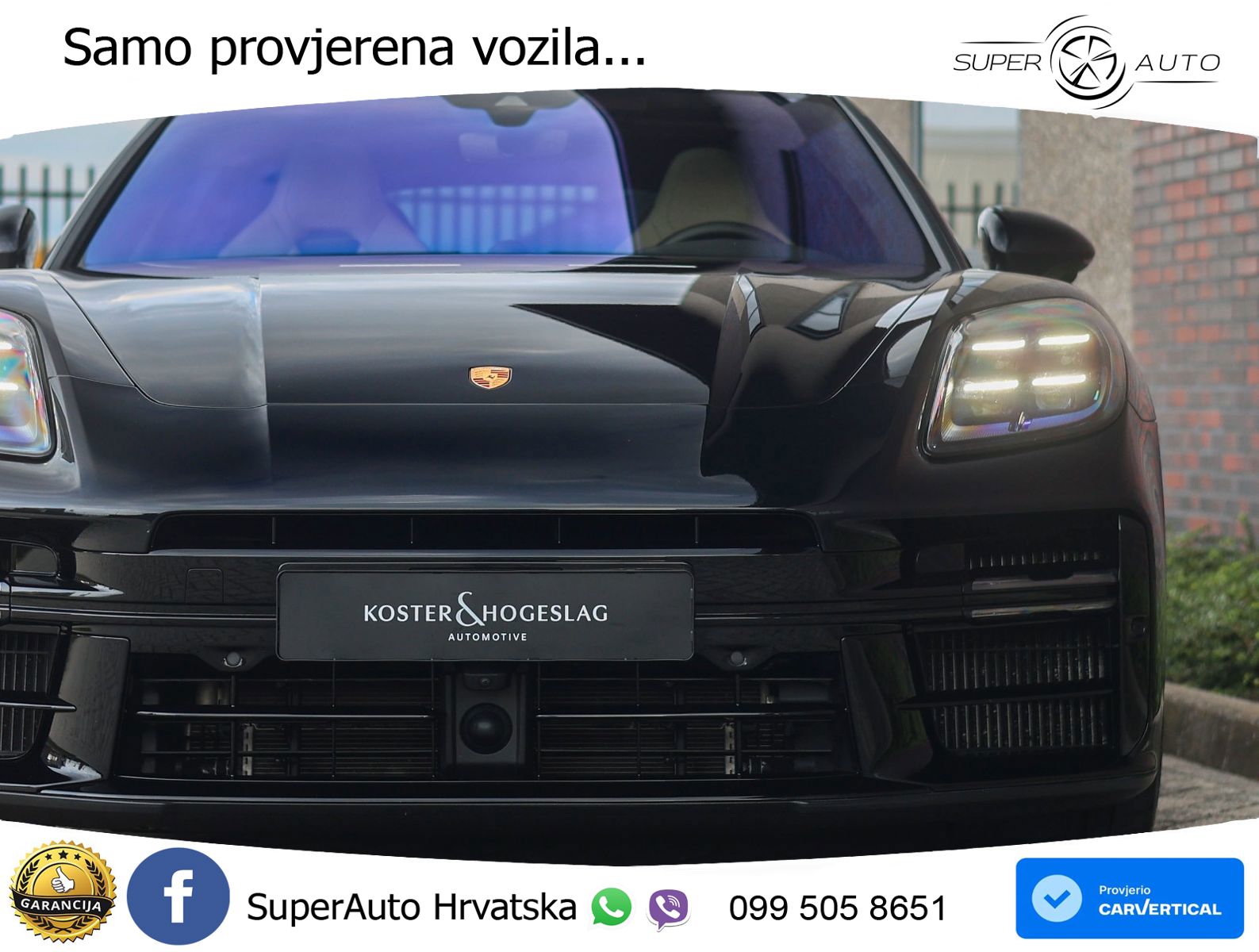 Porsche Panamera 4 2.9 V6 (470 KS) E-Hybrid PDK ACC+HEAD+4xGR SJED+360+PANO