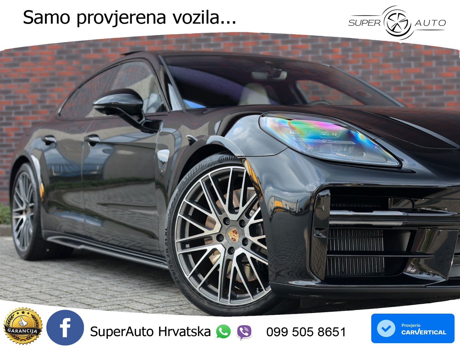 Porsche Panamera 4 2.9 V6 (470 KS) E-Hybrid PDK ACC+HEAD+4xGR SJED+360+PANO
