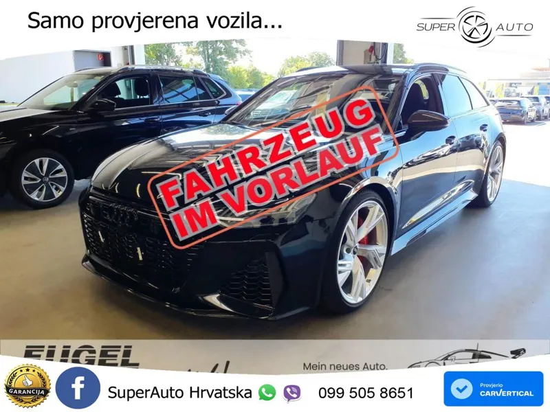 Audi RS6 Avant 4.0 TFSI V8 (600 KS) quattro Tiptronic LED+GR SJED+ACC