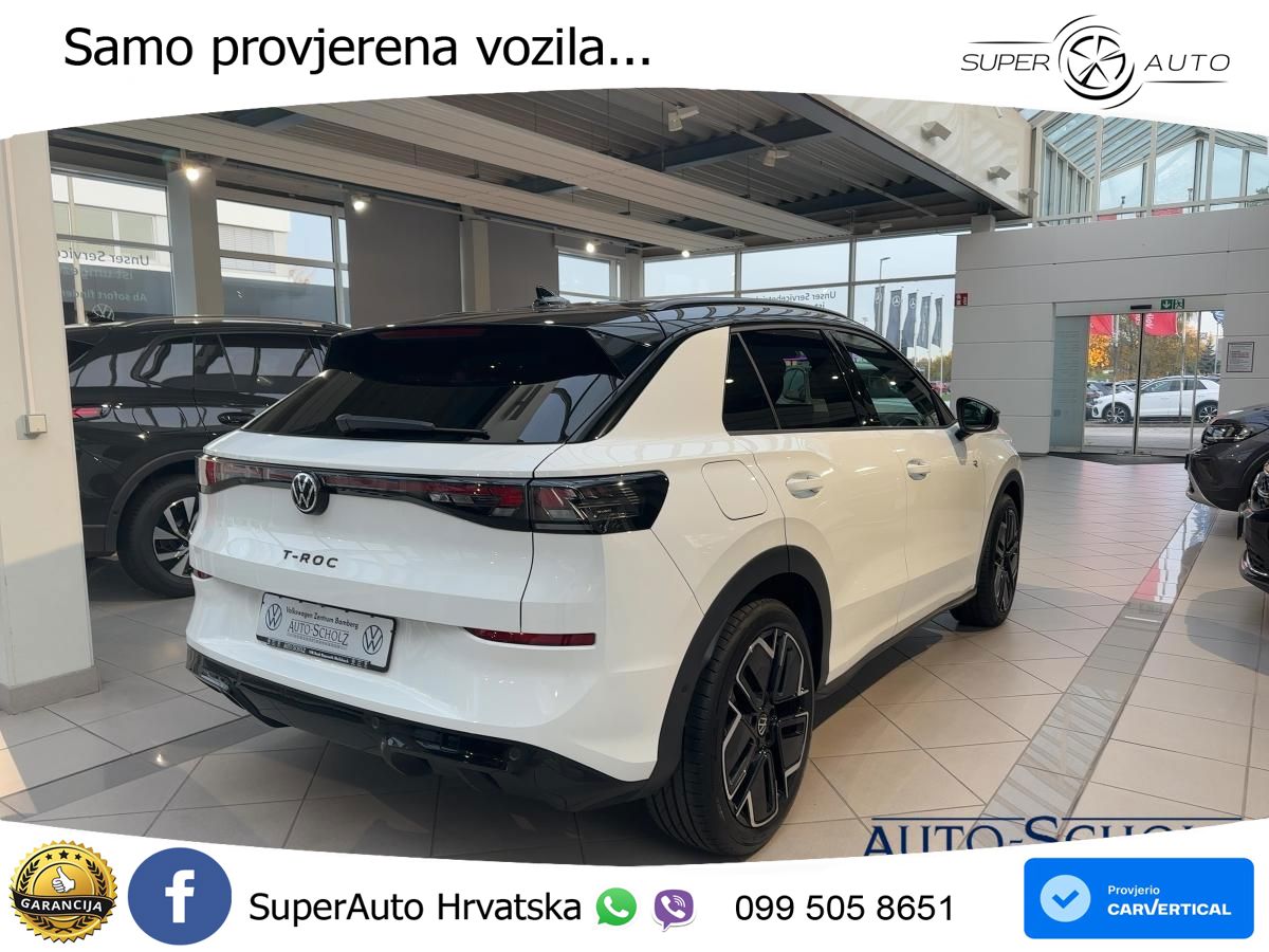 Volkswagen T-Roc 1.5 eTSI (150 KS)  DSG R-Line LED+GR SJED+ACC