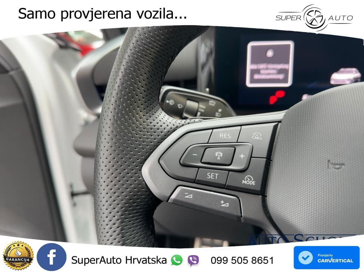 Volkswagen T-Roc 1.5 eTSI (150 KS)  DSG R-Line LED+GR SJED+ACC