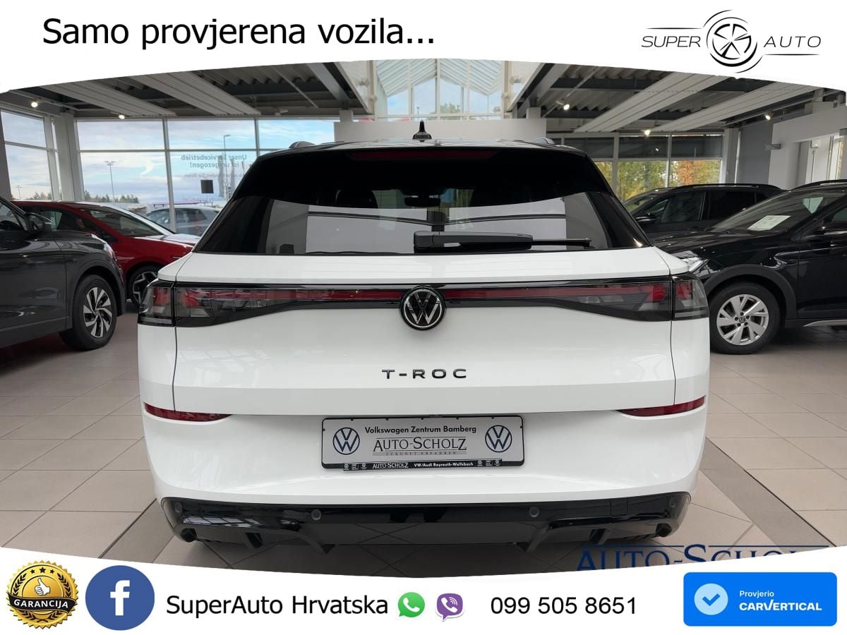 Volkswagen T-Roc 1.5 eTSI (150 KS)  DSG R-Line LED+GR SJED+ACC
