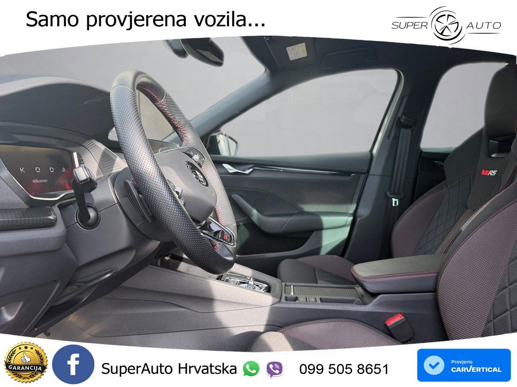 Škoda Octavia Combi RS 2.0 TDI (200 KS) DSG MATRIX+GR SJED+KAM