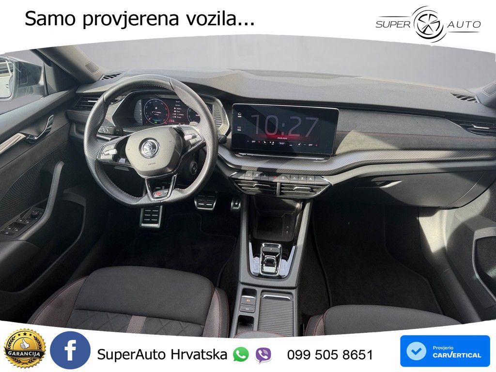 Škoda Octavia Combi RS 2.0 TDI (200 KS) DSG MATRIX+GR SJED+KAM