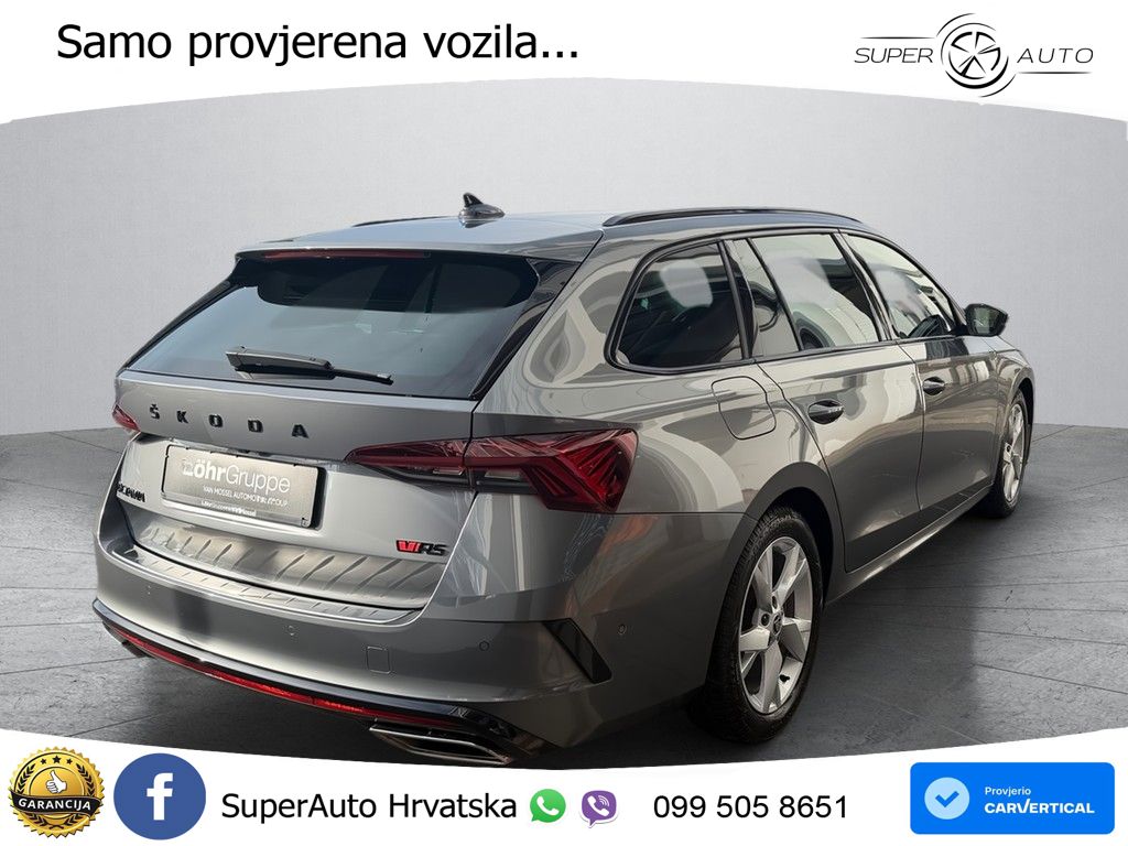 Škoda Octavia Combi RS 2.0 TDI (200 KS) DSG MATRIX+GR SJED+KAM