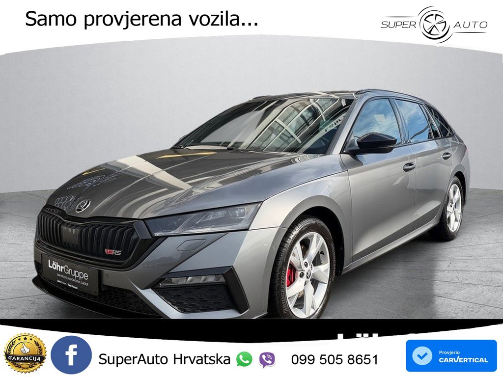 Škoda Octavia Combi RS 2.0 TDI (200 KS) DSG MATRIX+GR SJED+KAM