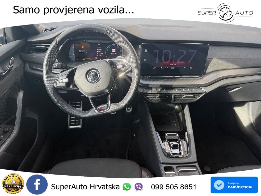 Škoda Octavia Combi RS 2.0 TDI (200 KS) DSG MATRIX+GR SJED+KAM