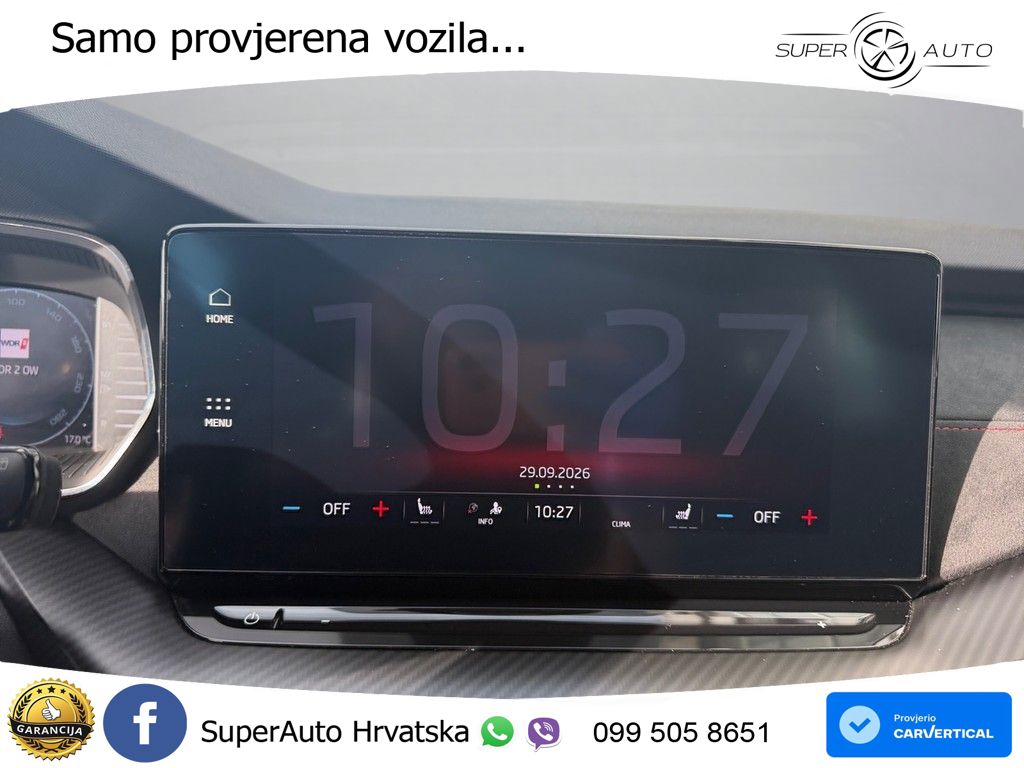 Škoda Octavia Combi RS 2.0 TDI (200 KS) DSG MATRIX+GR SJED+KAM