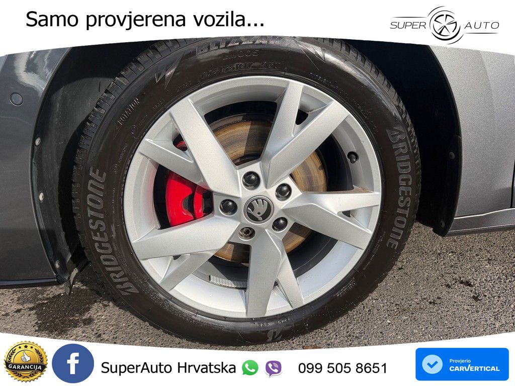 Škoda Octavia Combi RS 2.0 TDI (200 KS) DSG MATRIX+GR SJED+KAM