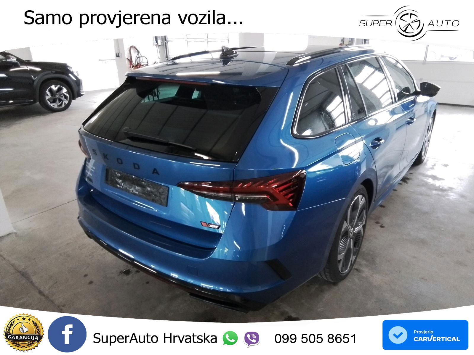 Škoda Octavia Combi RS 2.0 TSI (265 KS) DSG MATRIX+GR SJED+KAM