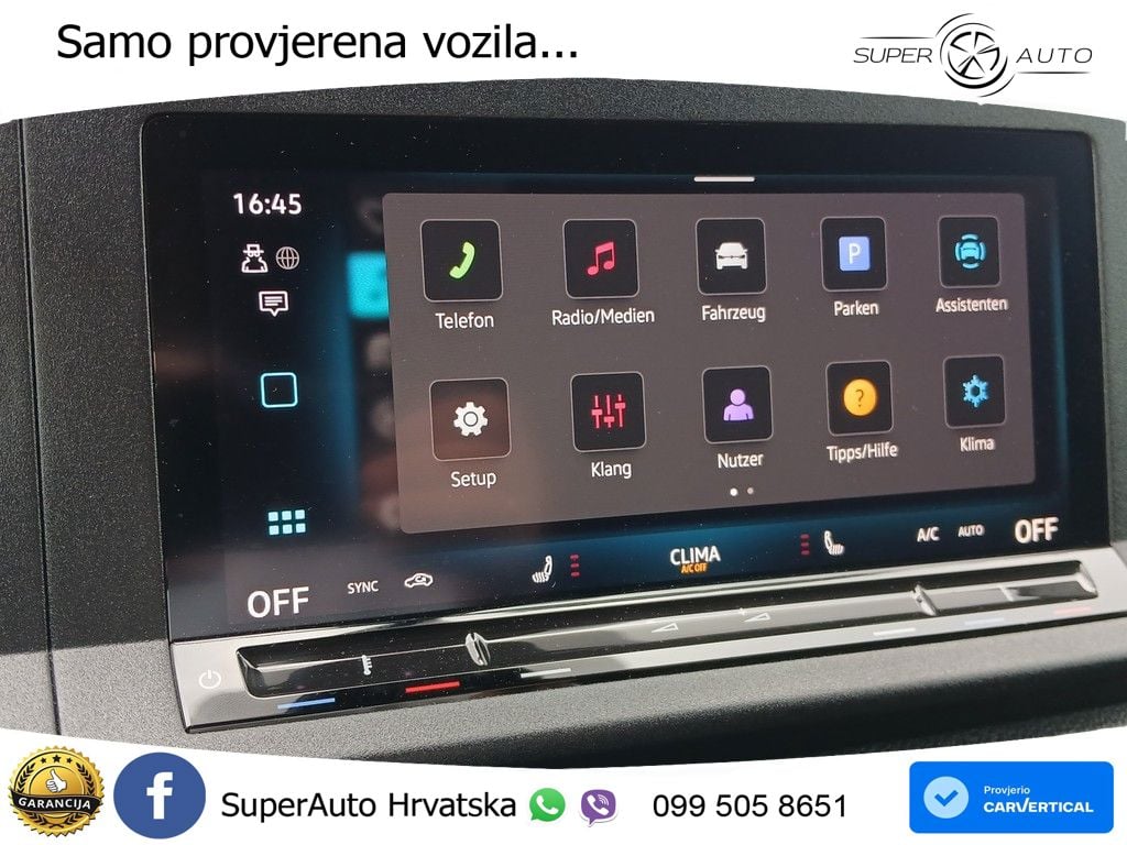 Volkswagen Caddy Cargo 1,5 TSI DSG PDC HI./KLIMA/SHZ 116 KS