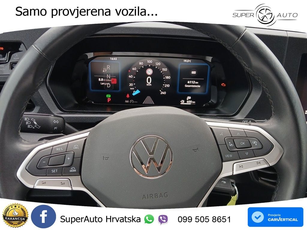 Volkswagen Caddy Cargo 1,5 TSI DSG PDC HI./KLIMA/SHZ 116 KS