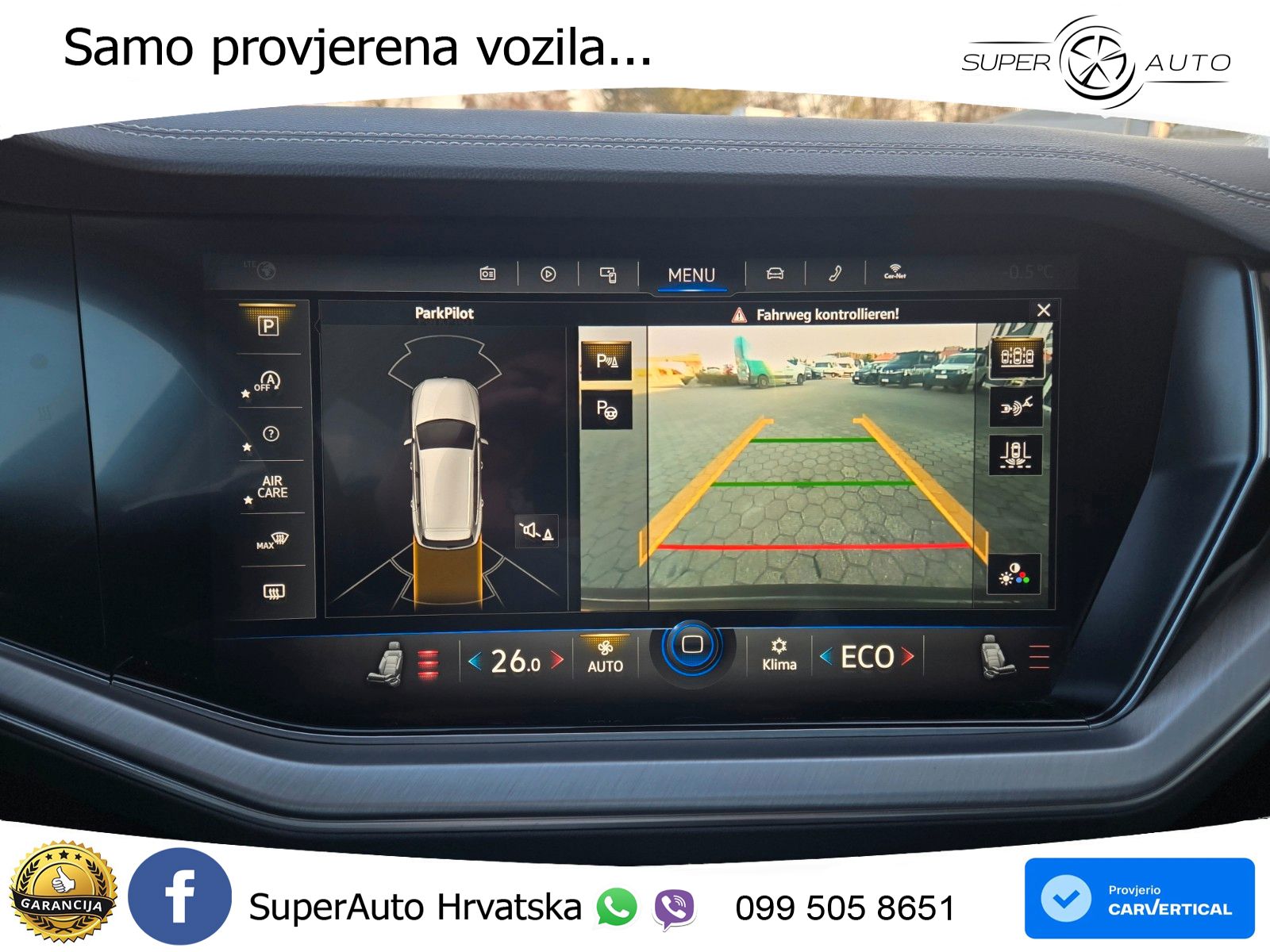 Volkswagen Touareg 3.0 V6 TDI (231 KS) 4MOTION Tiptronic R-Line ZRAČNI+ACC+4xGR SJED+KAM