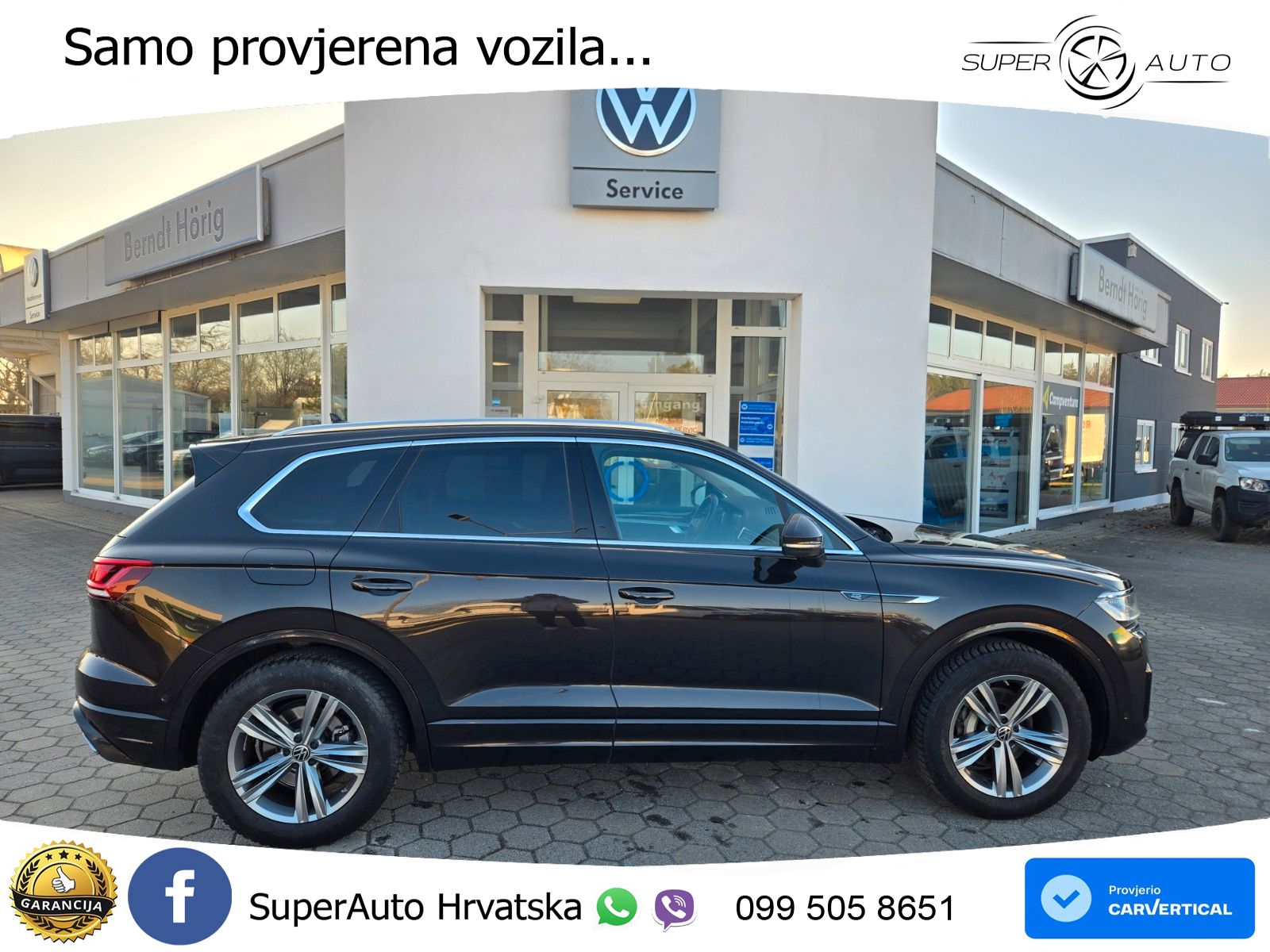 Volkswagen Touareg 3.0 V6 TDI (231 KS) 4MOTION Tiptronic R-Line ZRAČNI+ACC+4xGR SJED+KAM