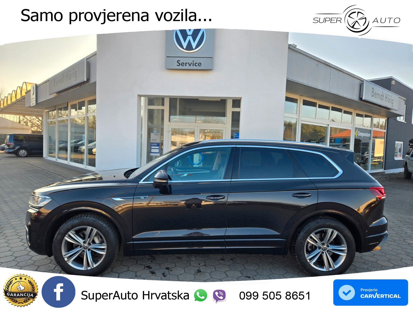 Volkswagen Touareg 3.0 V6 TDI (231 KS) 4MOTION Tiptronic R-Line ZRAČNI+ACC+4xGR SJED+KAM